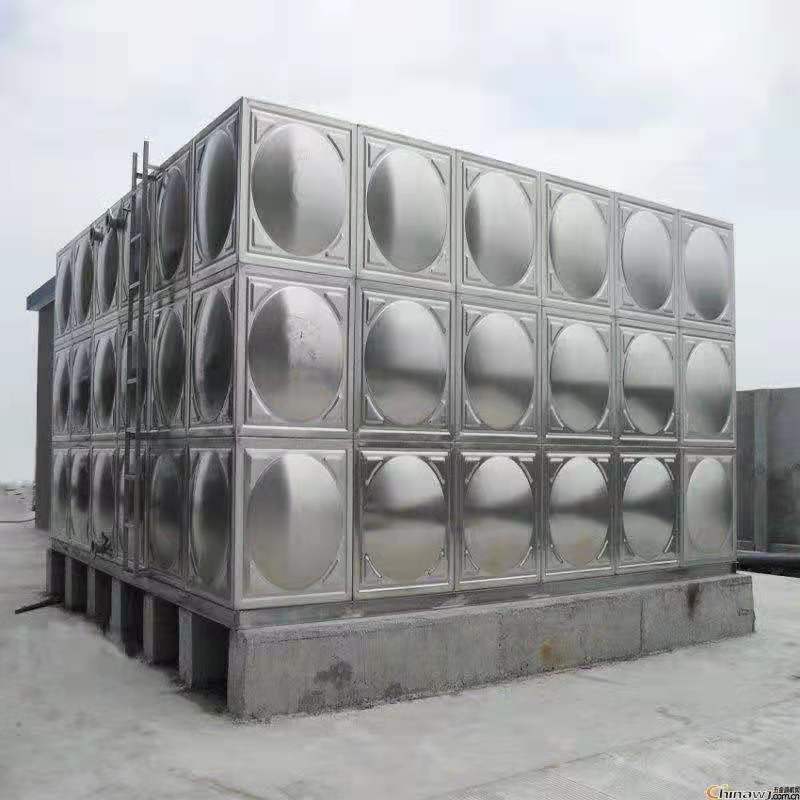 众杰新不锈钢水箱厂家，拼装式消防水箱定制做，装配式双层保温水箱批发