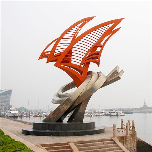 河北批发不锈钢雕塑服务放心可靠 和谐共赢 曲阳县绿傲园林雕塑供应