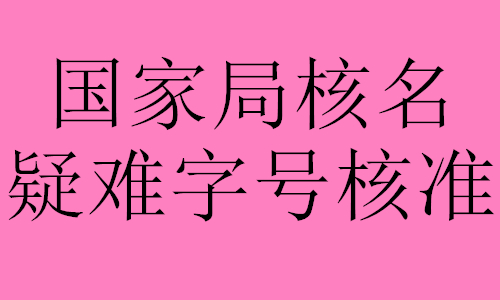 北京代办国家局核名