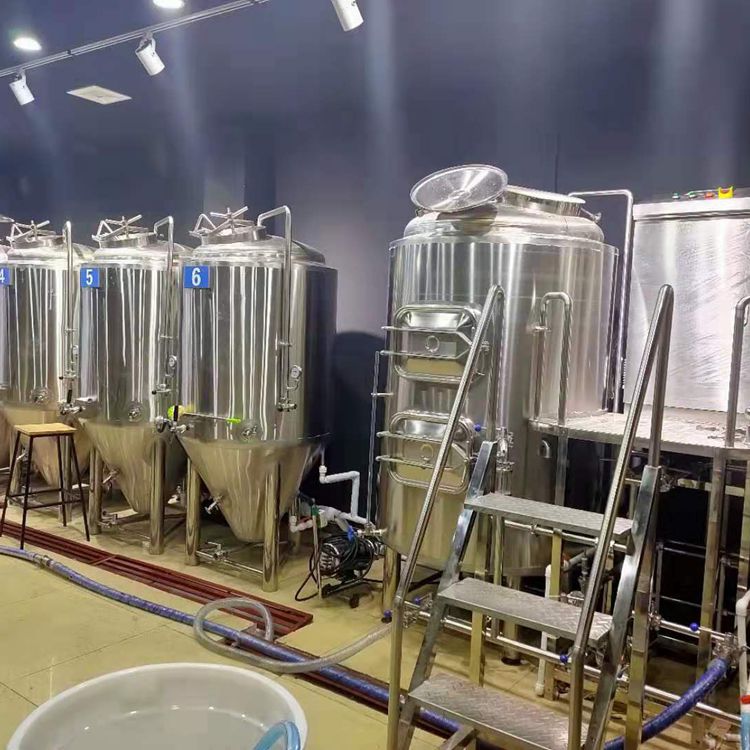 史密力维200升啤酒屋小型自酿啤酒设备引进德国工艺