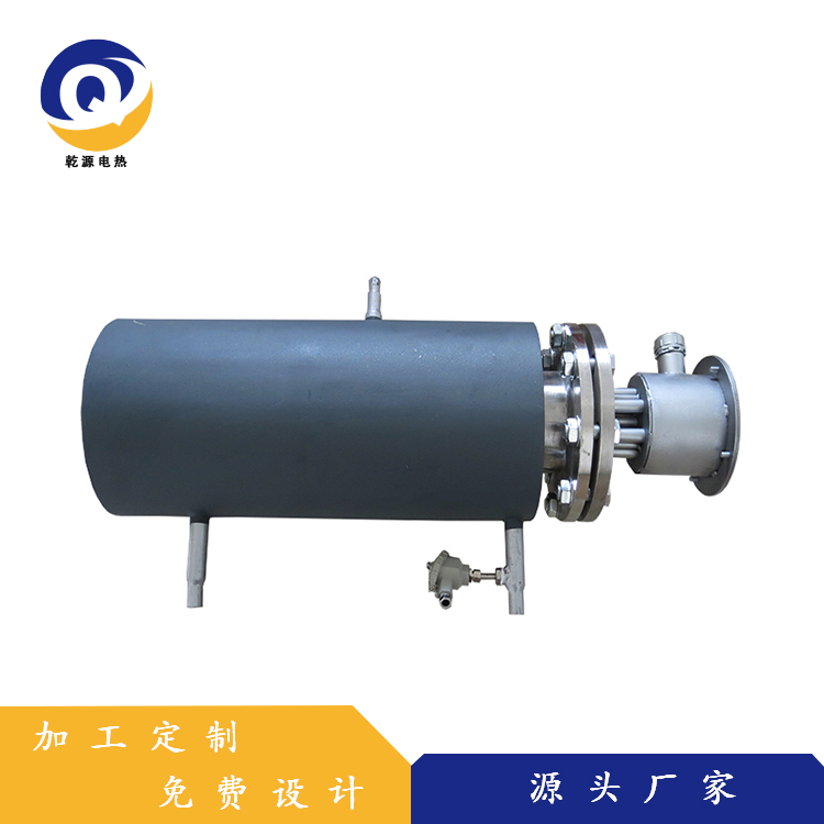 厂家直供熔喷布空气电加热器 非标定制防爆立式管道加热器