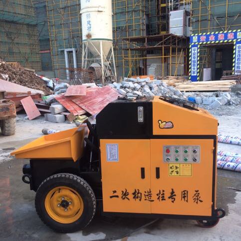 杭州君泰二次构造柱浇筑泵,细石泵