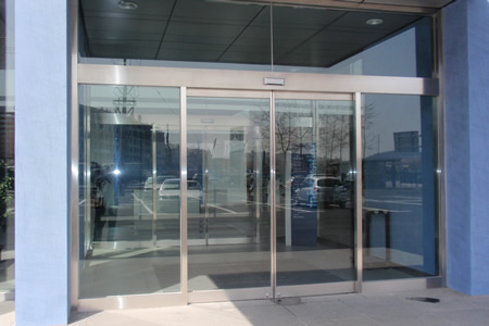 门头沟区安装玻璃门配件 自动玻璃门安装