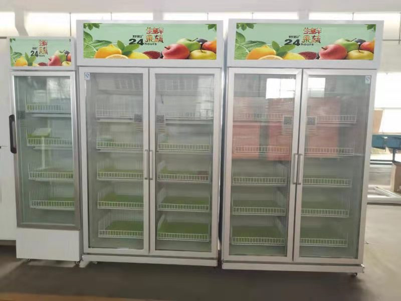 上海圣冠社区蔬菜水果无人贩卖机厂家直销
