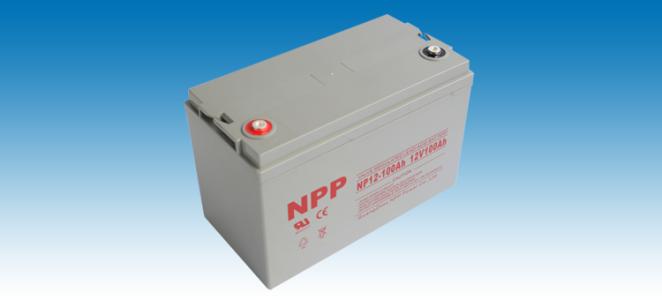 耐普NPP蓄電池NPG38-12 12V50AH 安防照明