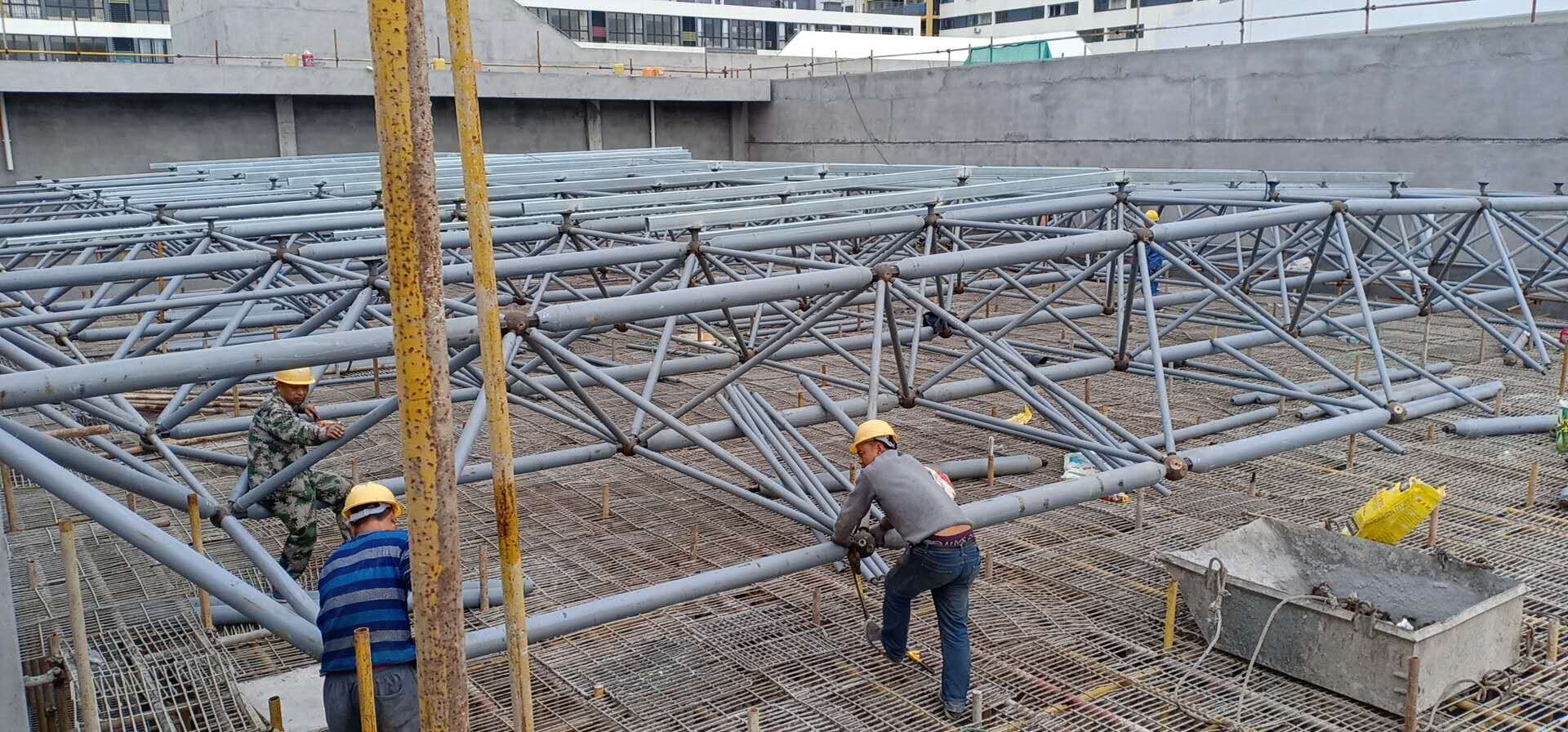 河南平顶山钢结构工程公司专业设计 加工 安装各类平顶山钢结构工程-平顶山网架工程-平顶山管桁架工程