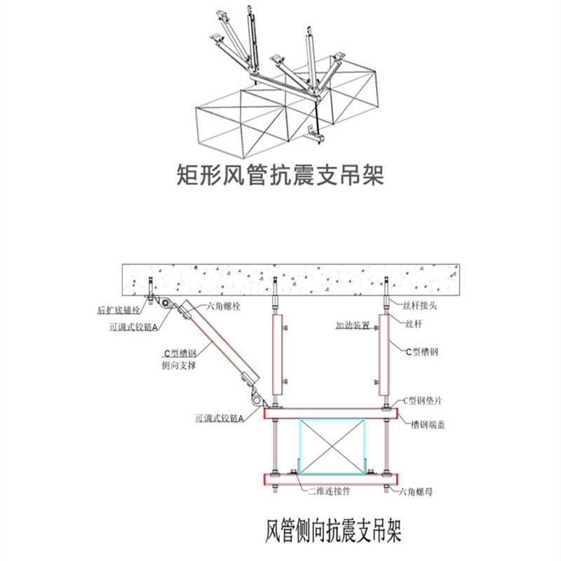 桥架抗震支架对于安装间距有什么要求-南京曼卡特抗震支架生产厂家