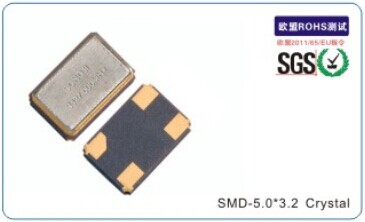 晶振 5.0*3.2*0.8 SMD Ctraylstal 5.500 to 150.000 MHz