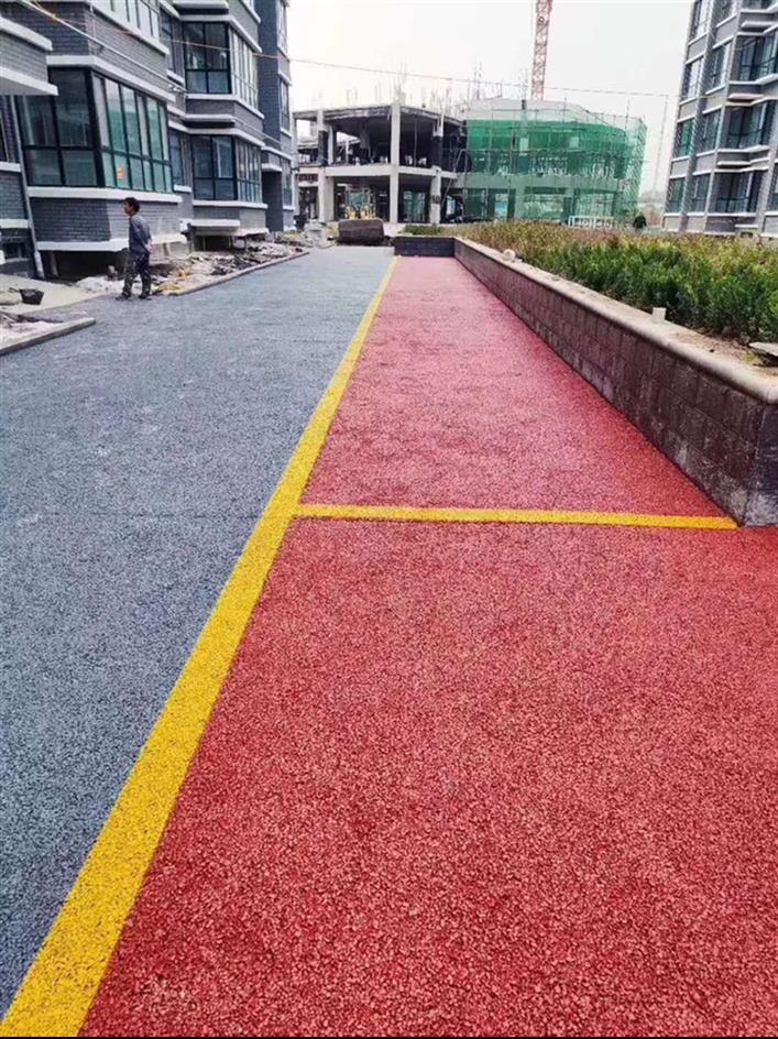 宜宾市彩色透水路面 透水混凝土增强剂厂家 透水地坪胶结料报价