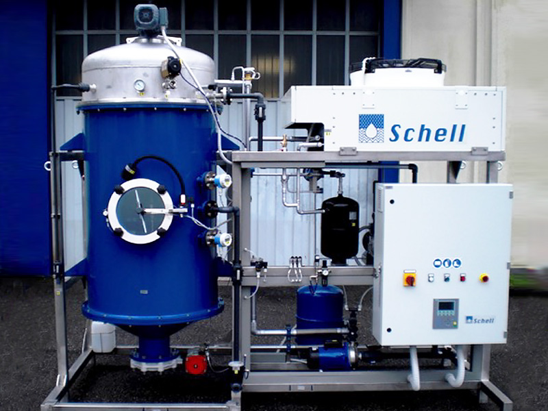 溴化钠废水处理,废水蒸发浓缩——Schell低温真空蒸发器
