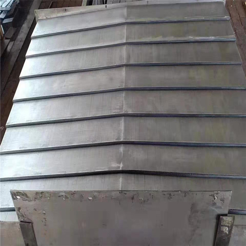 东莞虎门生产龙门铣床用钢板防护罩生产厂家