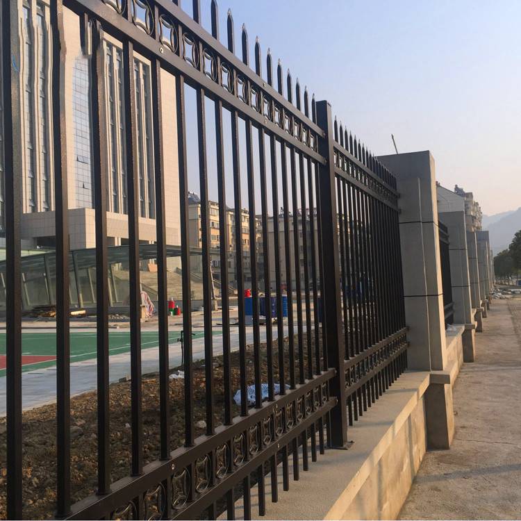 热镀锌锌钢围墙护栏 **园林小区防护栏 景区花园防护栅栏