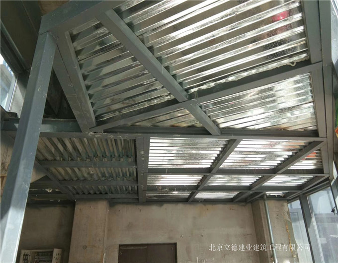 北京朝阳区钢结构阁楼楼梯制作/钢结构改造升级*