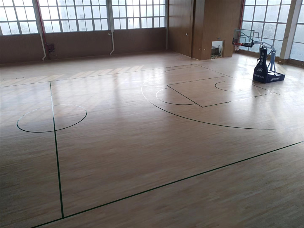 抚州实木体育地板施工 实木篮球地板 包工包料包验收
