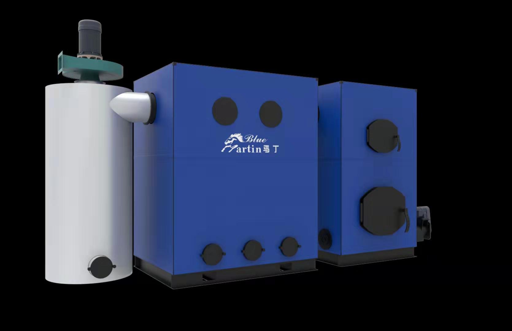 蓝色马丁生物质热水炉CWHS-0.7节能环保
