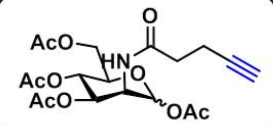 N–4–pentynoyl-mannosamine tetraacylated，935658-93-8 ，Ac4ManNAl，炔基修饰甘露糖​