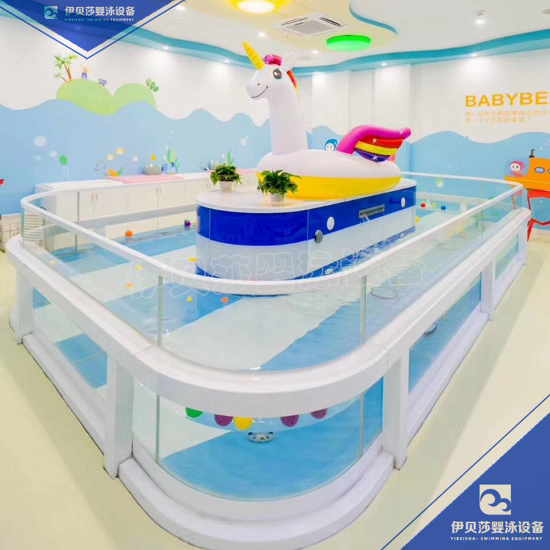 江苏常州儿童游泳馆玻璃池设备