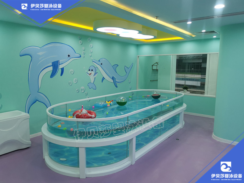 浙江杭州全透明钢化玻璃泳池