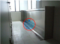 杭州感应冲水不锈钢小便槽池订做安装