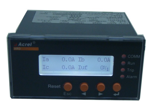 安科瑞ARD2L-25智能低压马达电动机 液晶显示 保护器额定电流25A