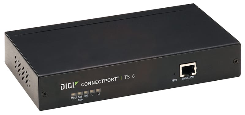 Digi工业8口/16口ConnectPort TS序列串口服务器
