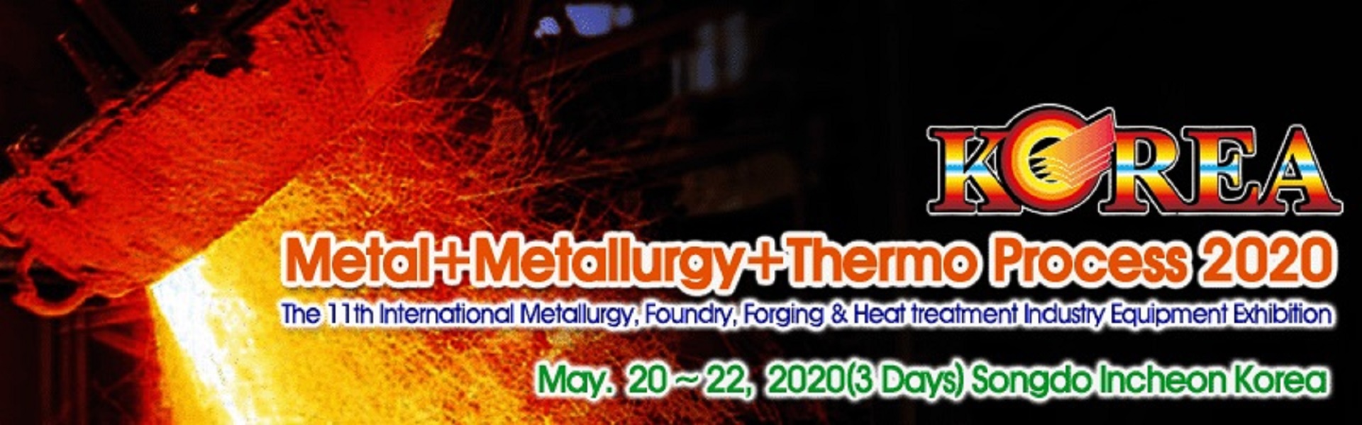 2020年*11届韩国冶金铸造展览会 MMTP2020