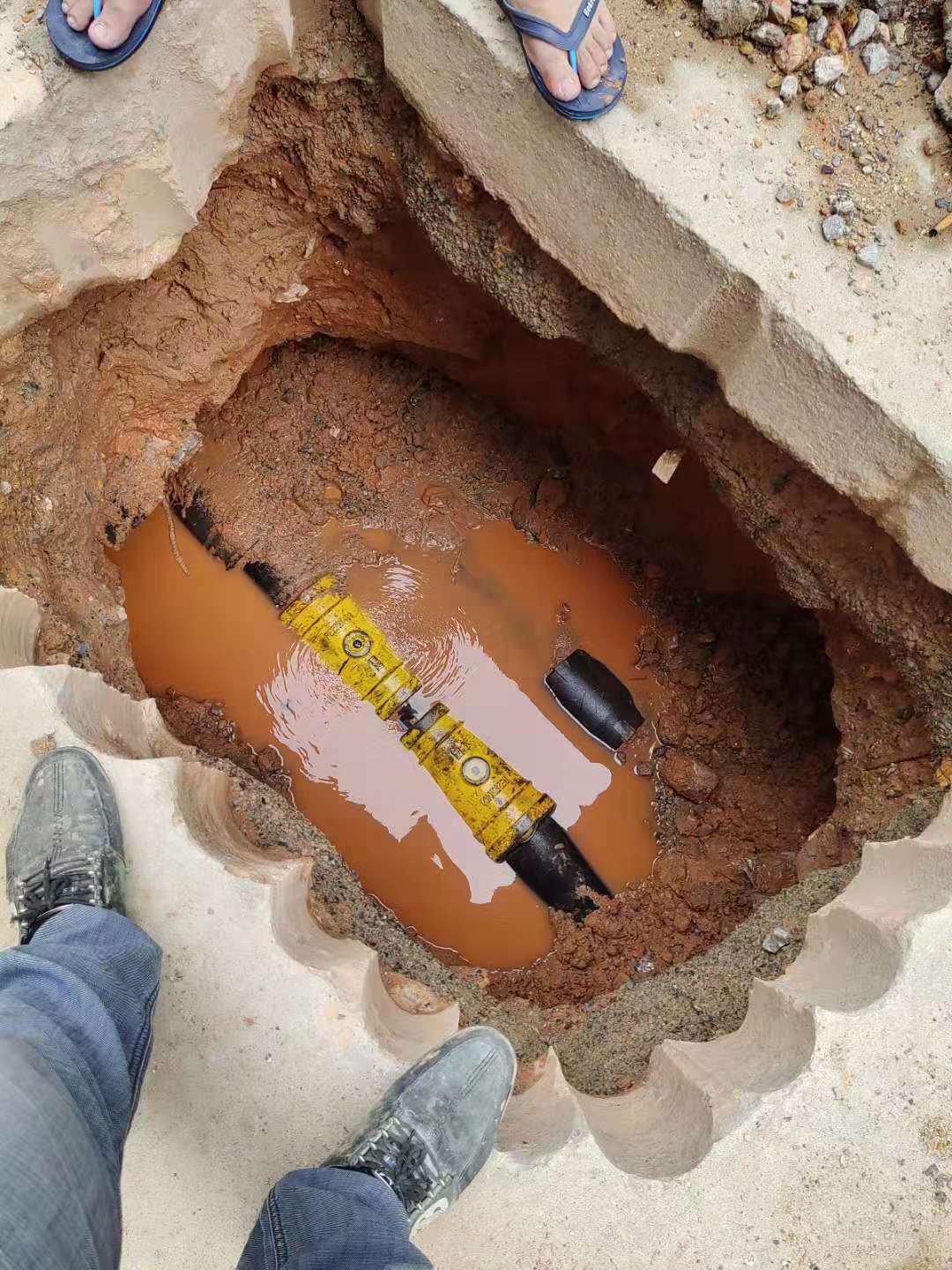 地下生活用水管道漏水检测、水管渗水查漏定位及维修