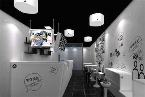 杭州**气的奶茶店装修设计公司