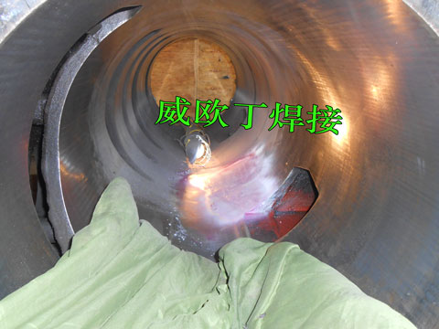 缸体裂纹 承德压力机铸铁焊接 威欧丁焊接技术