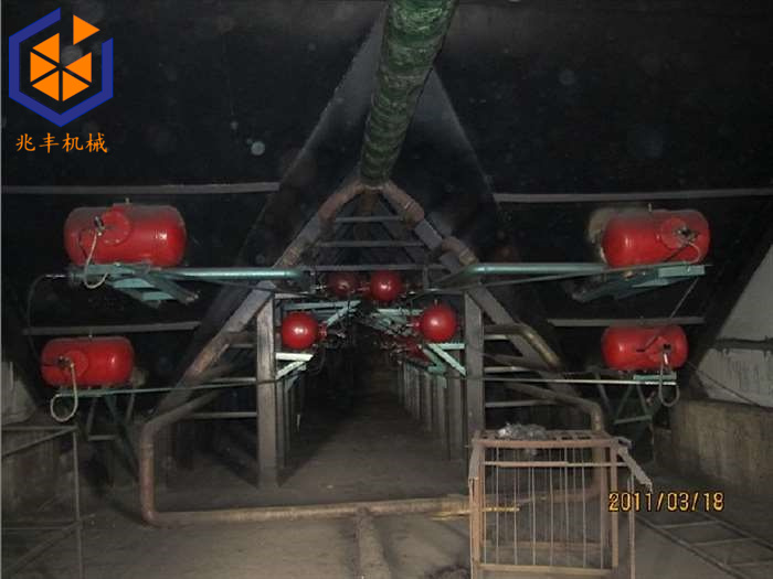 濮阳瑞德空气炮500L用于煤矿原煤仓