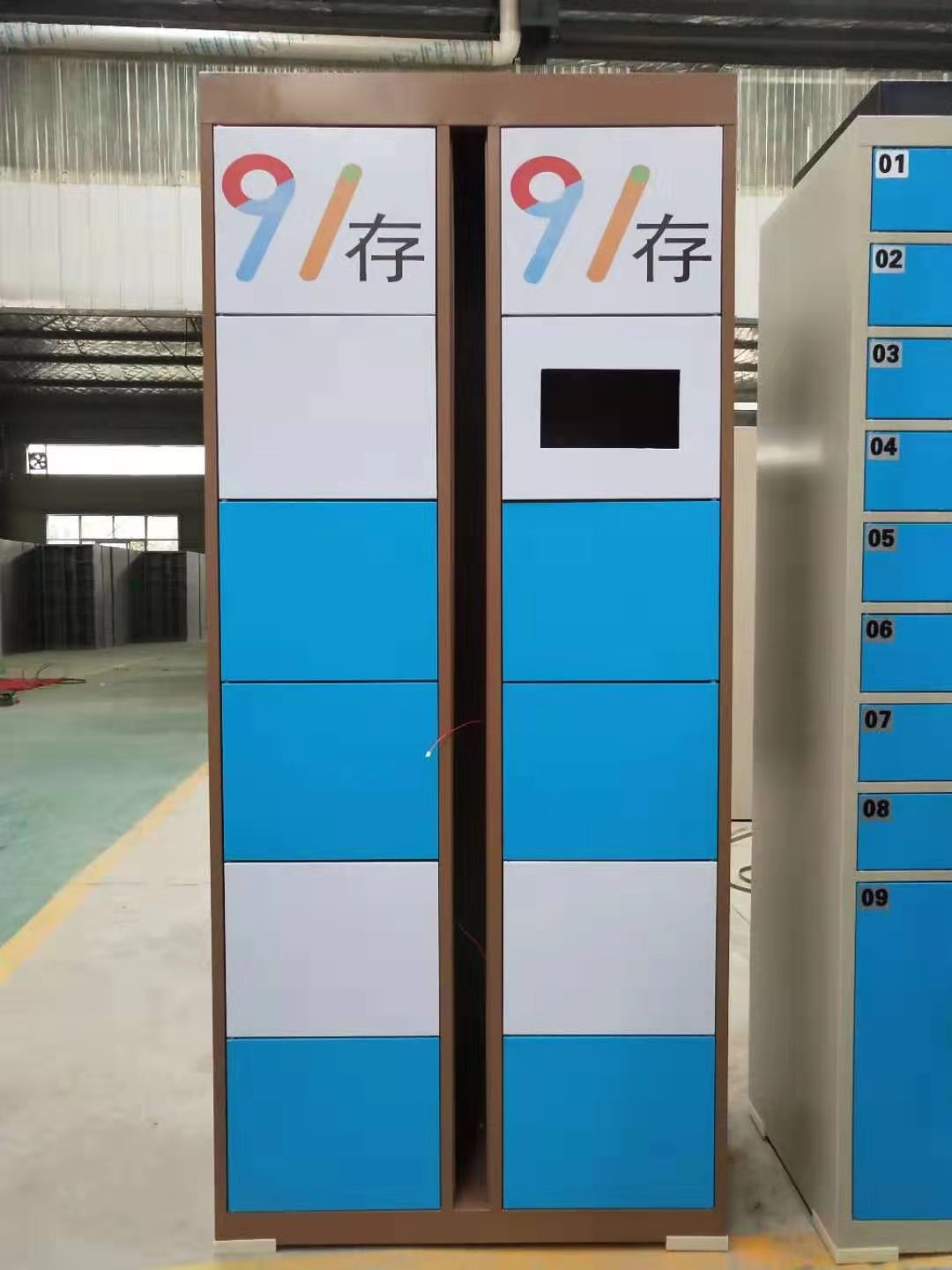 南京推荐电子存包柜定制 超市储物柜