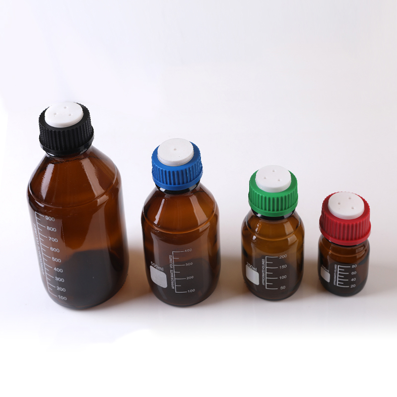 流动相盖 试剂瓶盖 四氟盖 高效液相色谱盖 溶剂瓶盖