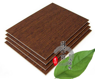 上海美丽覆膜板 日本TOPPAN木纹材质 防火A级 覆膜金属木纹板