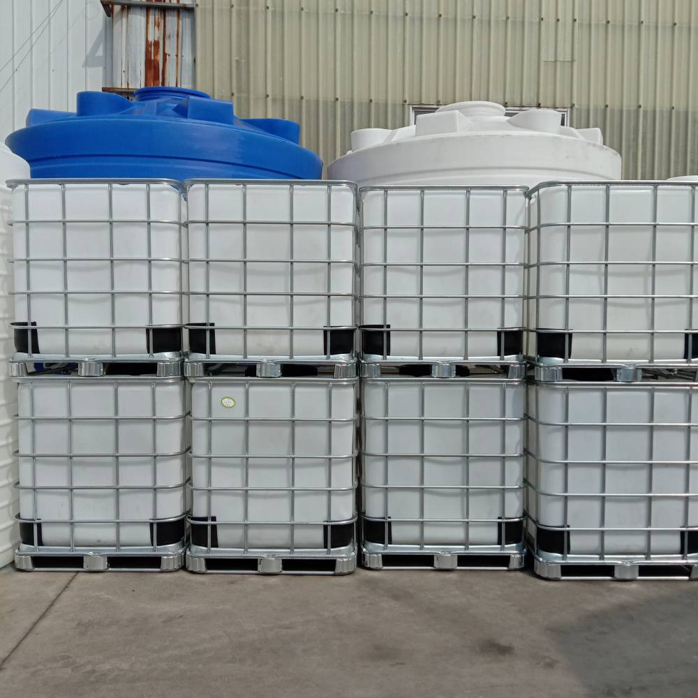 厂家直销集装桶 吨桶 1000L化工桶耐酸碱抗腐蚀废水罐固废周转桶