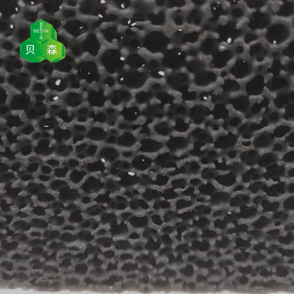 苏州贝森废气处理设备发泡陶瓷活性炭过滤网