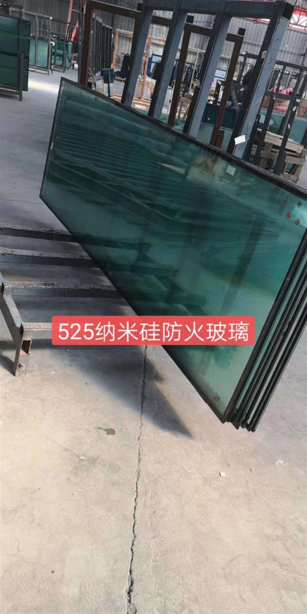 天津市12mm单片防火玻璃 机房防火隔断无框玻璃门