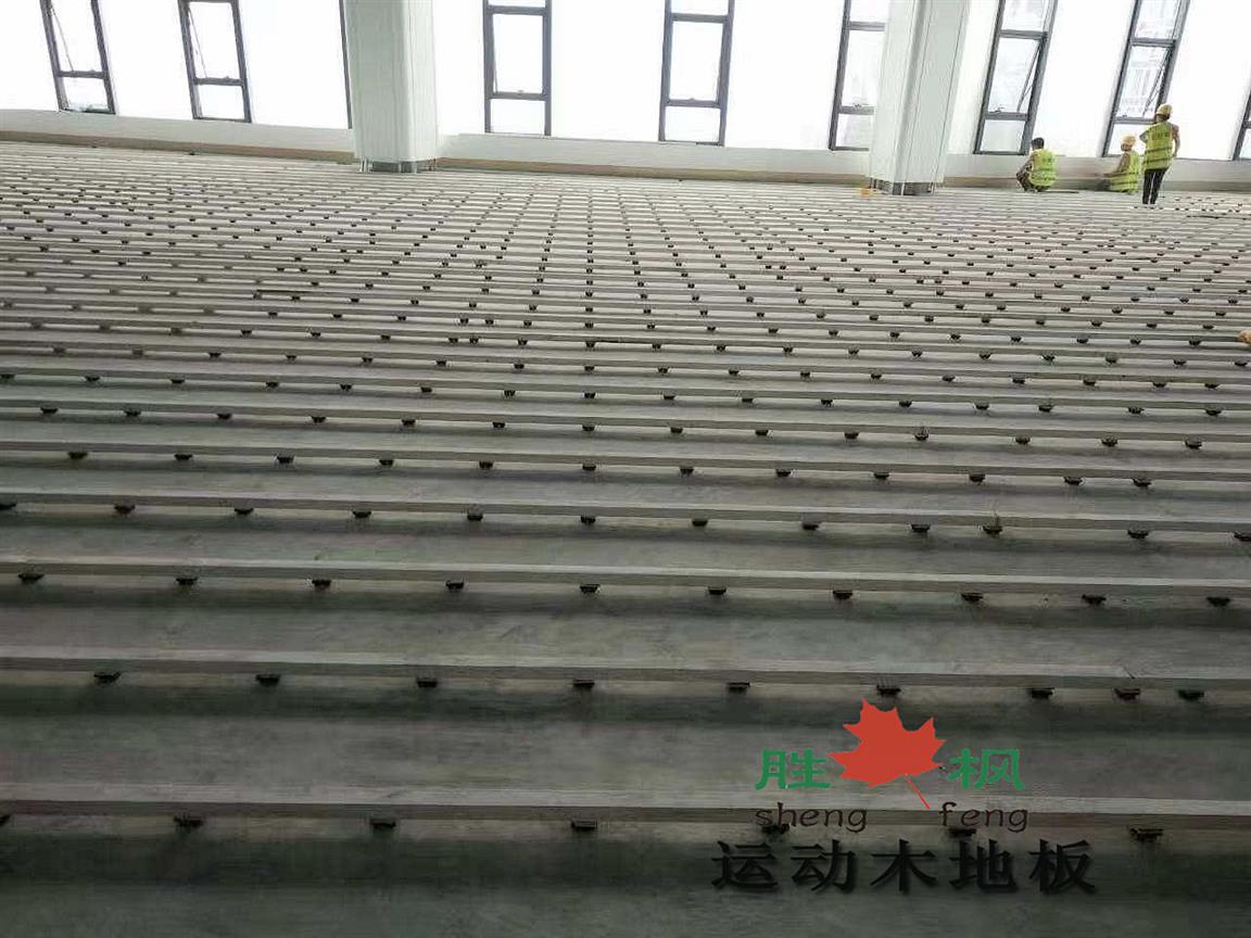 东莞柞木篮球馆体育木地板报价 体育场木地板 技术成熟 产品稳定