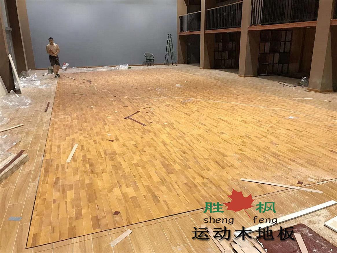 北京风雨球场实木运动地板