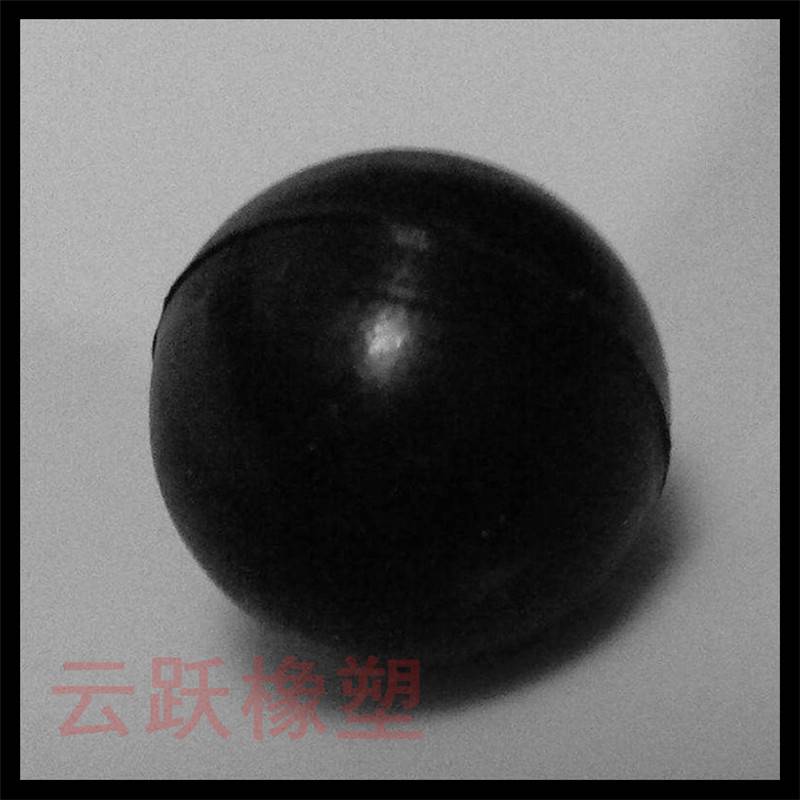 河南厂家直销 振动筛黑色橡胶球 规格3mm--220mm 颜色可定制 云跃