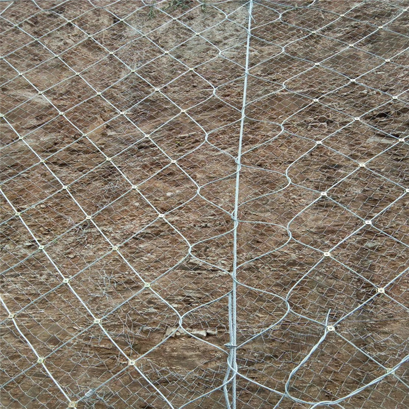 钢丝绳网护坡.防落石钢丝网.钢丝网厂家