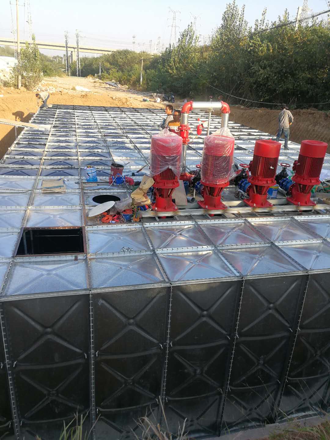 桂林地埋式箱泵一体化恒压给水设备