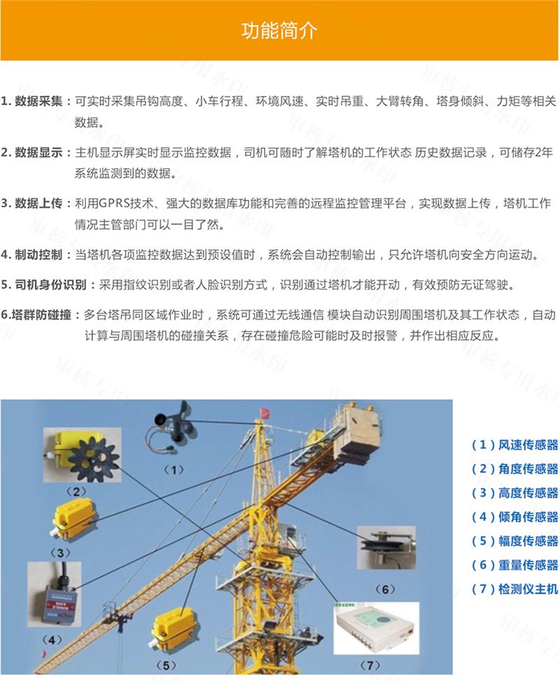 忻州塔机安全管理系统 塔机安全管理系统 安徽晟尚智能科技有限公司