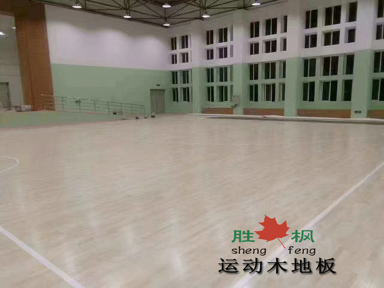 品质可靠的体育馆篮球木地板厂家直销