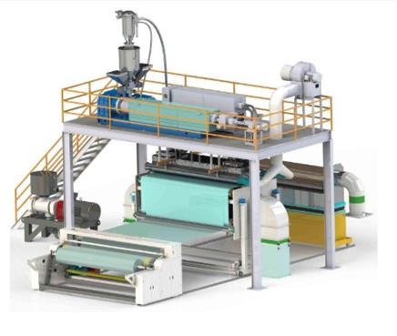 杭州熔喷布生产线设备厂家批发 pp熔喷布生产机器 融化塑化原材料