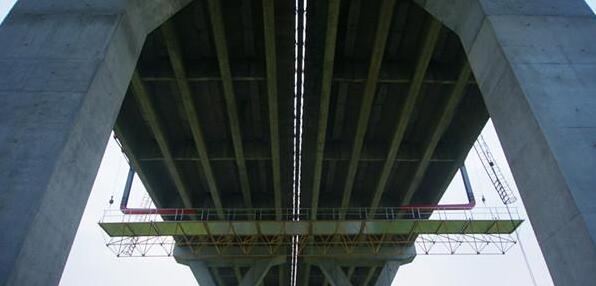 广西正景机械便携式桥梁检测车