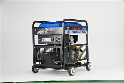电启动190安柴油发电电焊机