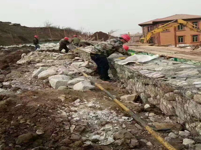 随州宾格石笼生产厂家 堤坝防冲刷保护网