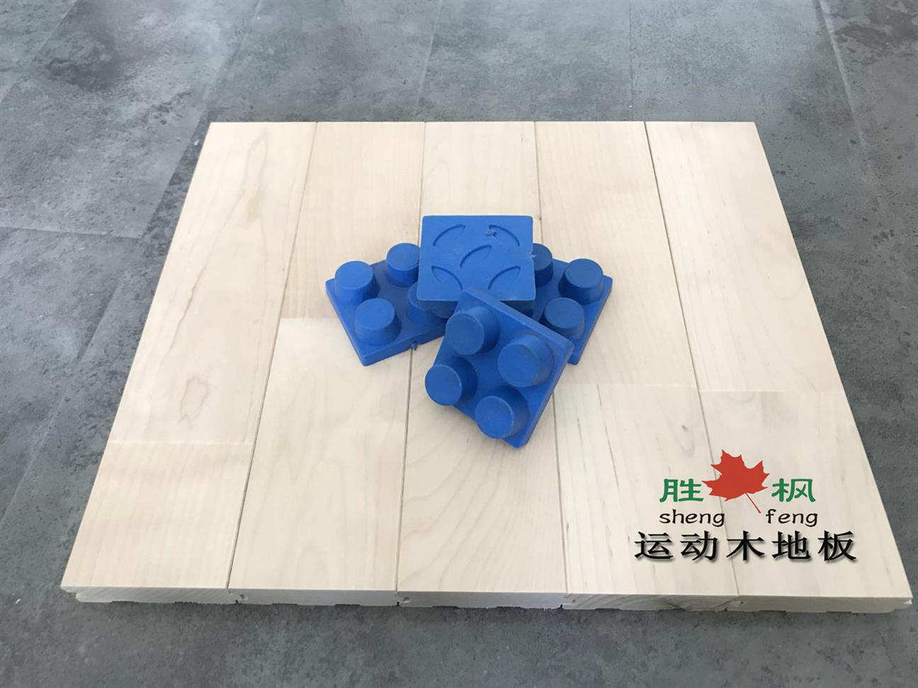 篮球木地板厂家 运动木地板橡胶垫 工艺精良 性能优异