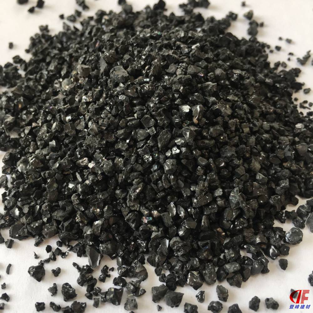 金刚砂滤料6-10目 喷砂用灰色黑色金刚砂的价格