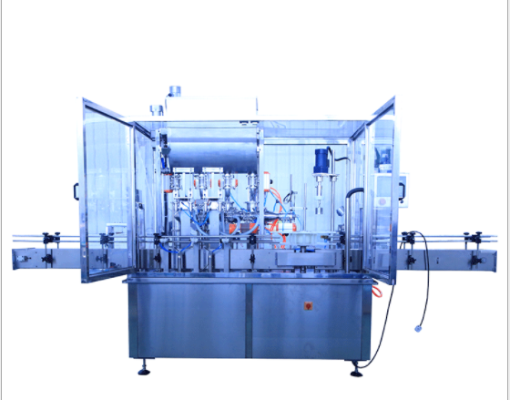 厂家定制1.5升液体灌装生产线 全自动果酱高粘度直线灌装旋盖机